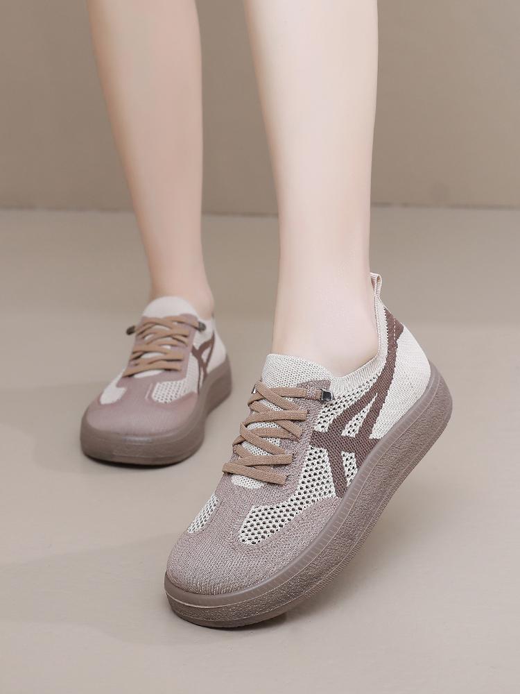 Product Introduction of 2025 summer new women's casual shoes Breathable mesh surface comfortable shoes for many occasions can be worn shoes 8