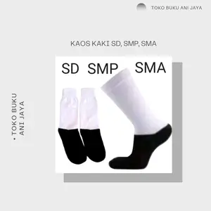 KAOS KAKI ANAK SEKOLAH SD,SMP,SMA SANGAT BAGUS Fashion
