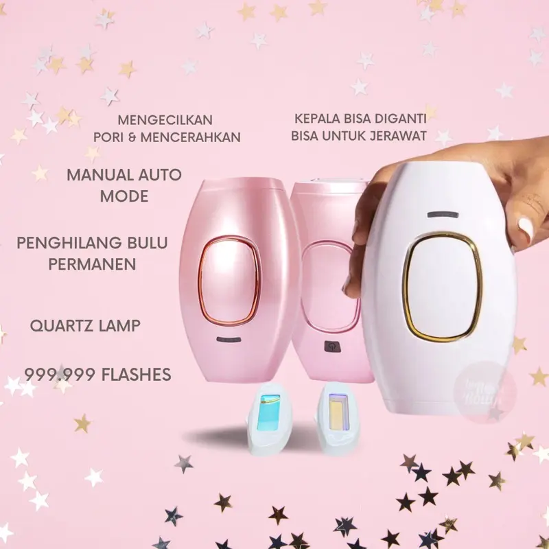 【Siap Stok COD】 IPL HAIR REMOVAL TANPA SAKIT Bu Terapi Ketiak 0