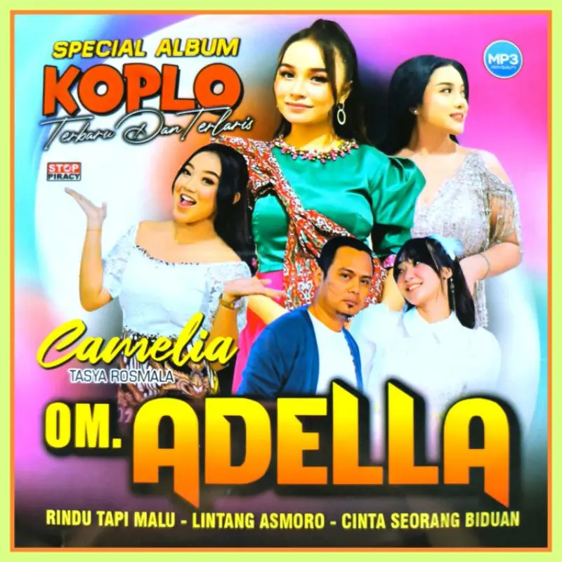 Kaset Mp3 Audio Musik 100 Lagu Dangdut Koplo New Adella Album Seleksi Pilihan Terbaru.