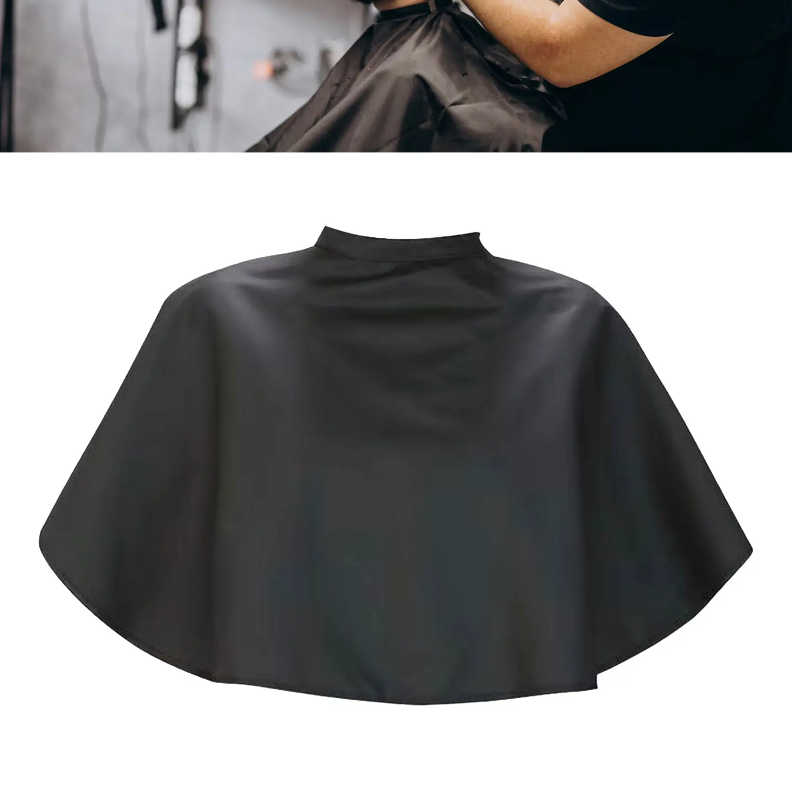 Short Barber Cape Hairdressing Cape Makeup Cape Lightweight Makeup Artist Shorty Smock Practical Tools Hairdresser Stylist Cape