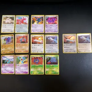 Set 2 Kartu Pokemon TCG atau lebih Trading Card Game Collectible Card Pocket Monster: Yanma, Tangela, Nosepass, Wobbuffet, Lickitung, Latios Latias, Team Magma Maxie Team Aqua Archie Team Galactic Cyrus