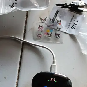 KY X55 Earphone Tidur Suara Stereo Level HiFi, Tahan Air iPX5, Mikrofon Internal, ENC Noise Reduction Layar Digital Cerdas Kontrol Sentuh untuk iPhone dan Android