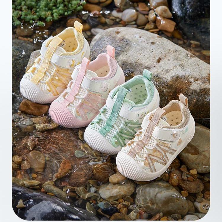 (Phiên Bản Cải Tiến) Balabala Giày Trẻ Em, Giày Trẻ Em, Dép Trẻ Em, Cho Bé Trai Và Bé Gái, Hàng Mới Về Mùa Hè 2025, Giày Lưới