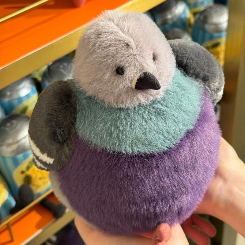【fashion】 23cm Fat Pigeon Plush Toy Cartoon Fluffy Bird Doll Xmas Gift Doll Pet…