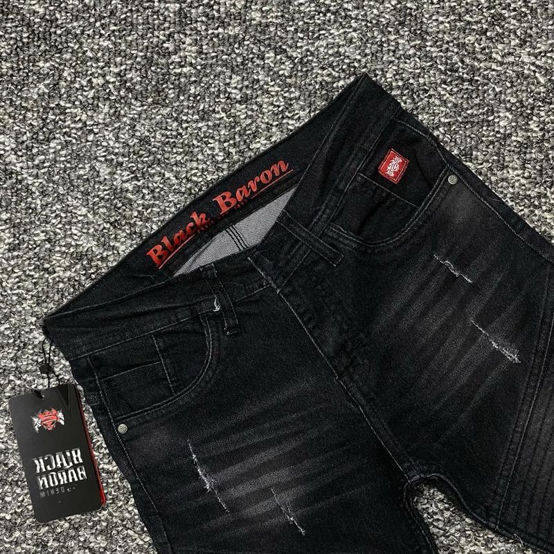 Celana Jeans Panjang BIKERS Pria Terbaru Hitam Slimfit Denim Distro Cowok Dewasa 5