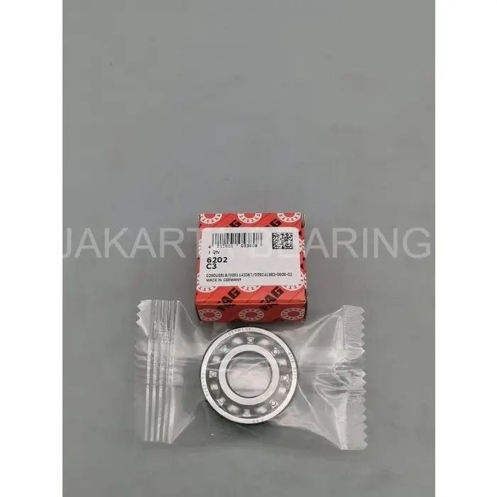 Ball Bearing FAG 6202 2ZR/C3 6202 ZZ C3 Original 15x35x11