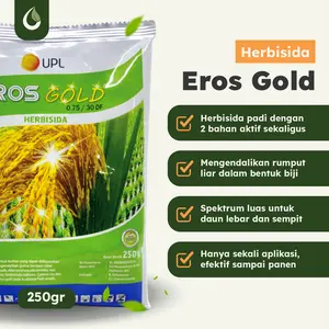 Eros Gold 250gr Herbisida Etil Pirazosulfuron Pretilaklor Pembasmi Rumput Selektif Padi