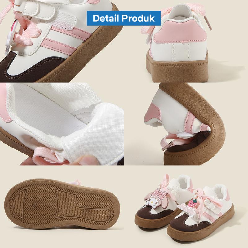 GGS - Sepatu Sneaker Casual Anak Laki Perempuan Modern Kurumi Melody Unisex Usia 1 - 7 Tahun Type MKV 2