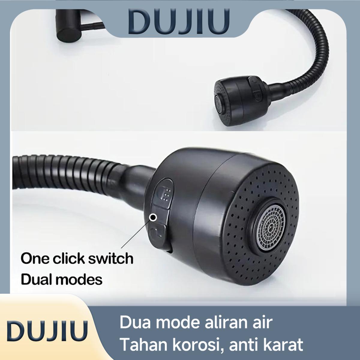 2026 Terbaru! Keran Air Dingin Hitam Putar 360° – Stainless Steel Anti Karat, Aliran Bisa Diatur, Anti Percik, Cocok untuk Balkon & Dapur | Ready Stock | Kirim Cepat