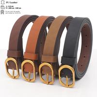 Gambar Ikat Pinggang Kulit Vintage Wanita, Sabuk Kulit Pu Fashion Elegan Cewek Lebar 2,5 cm - Hitam, 105 cm dari TALOCCO Kota Administrasi Jakarta Pusat 3 Tokopedia