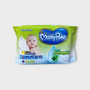 Mamypoko Antiseptic Wipes Green Tea 48 Lembar