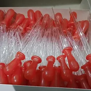 Pipet Tetes Kaca 10cm - Pipet Tetes Pendek - Kaca Tipis - Isi 100Pcs/Box