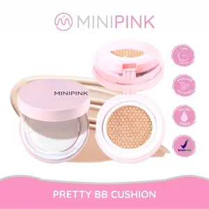 MINIPINK Cushion Pretty Full Coverage Cushion Natural Flawless Long Lasting MP031