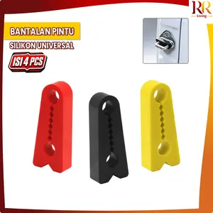 [COD] RR C1609 4PCS Peredam Suara Silikon Universal Bantalan Pintu Mobil