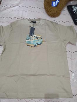 Product Review of BENIDSON Oversized Tshirt Cream Fun Holiday from n**u 0