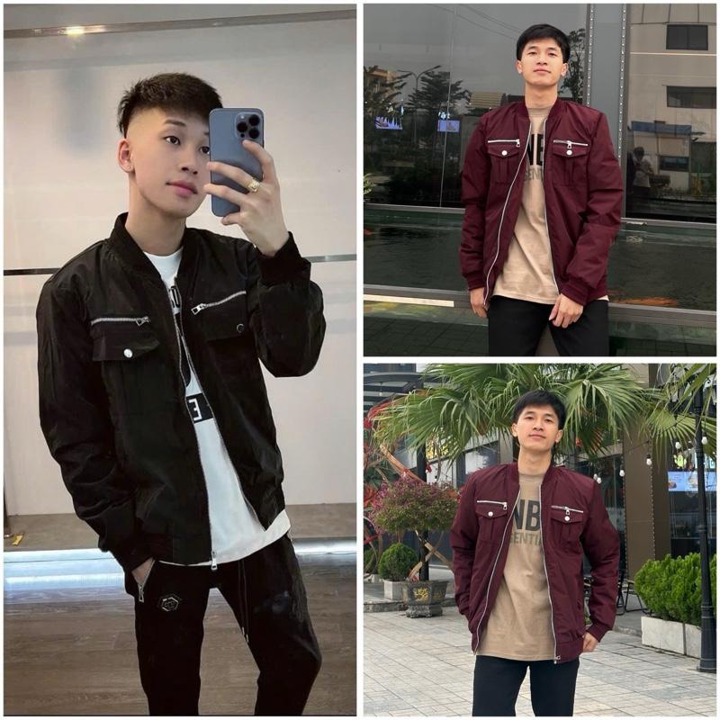 Áo Khoác Gió Trần Bông AG346 3 Lớp Dày Dặn Hàng Bo Gân Cao Cấp