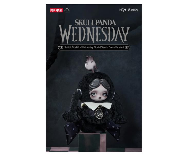 Promo POP MART SKULLPANDA  Wednesday Plush Classic Dress Version) - Kota  Administrasi Jakarta Barat - Echstox Store | Tokopedia
