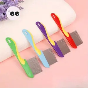 Sisir Kutu Pembersih Ketombe Gagang Panjang Sisir Serit Kutu