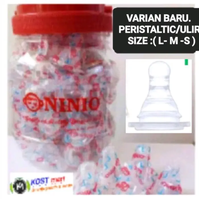 NINIO SILICONE NIPPLE / KARET DOT BABY Bayi 1