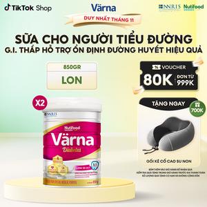 Combo 2 Lon Sữa Bột Cho Người Tiểu Đường Diabetes (Lon 850g) GI Thấp Ổn Định Đường Huyết