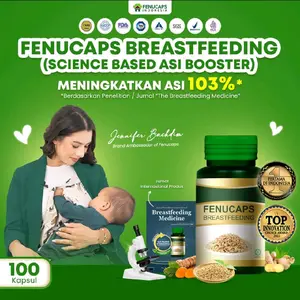 ‎Fenucaps Plus Asi Booster Original Official Store Suplemen Terbaik Pelancar Asi