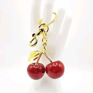 mainan tas wanita/ gantungan tas dan kunci model Chery lucu / accesoris tas wanita termurah