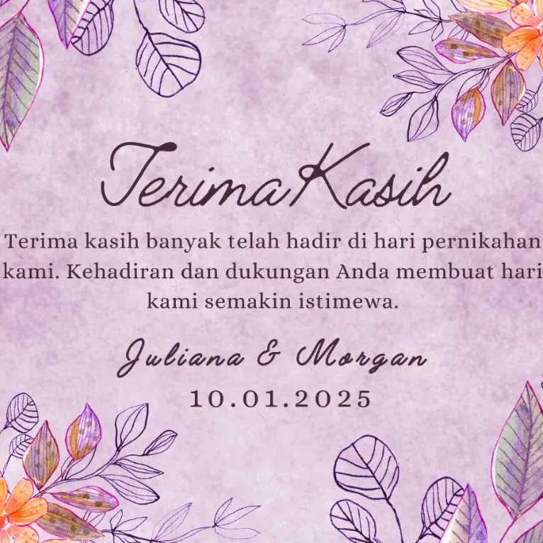 100PCS THANK YOU CARD CUSTOM BISA REQUEST 2