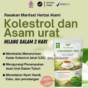 COD Cholesrea Teh Herbal Tiongkok Menurunkan Kolesterol Asam urat Tanpa efek samping original