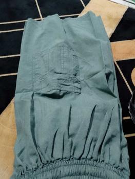 Product Review of 100k Dpt 5Pcs Celana Kanvas Semi Jeans Kolor Harian Santai Abu Cargo Karet Melar Nyaman Lembut Casual Pria from d**y 0