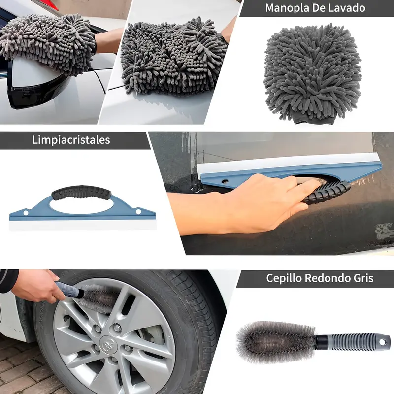 Kit De Limpieza De Coche Con Cepillo Eléctrico De 23 Piezas - Foto 6