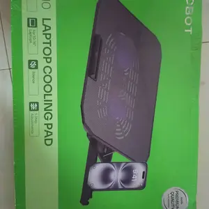 ROBOT Laptop Cooling Pad RCP10 Kipas Pendingin Holder Dual Port USB-A Laptop Computer - Garansi 1 Tahun [BISA COD]