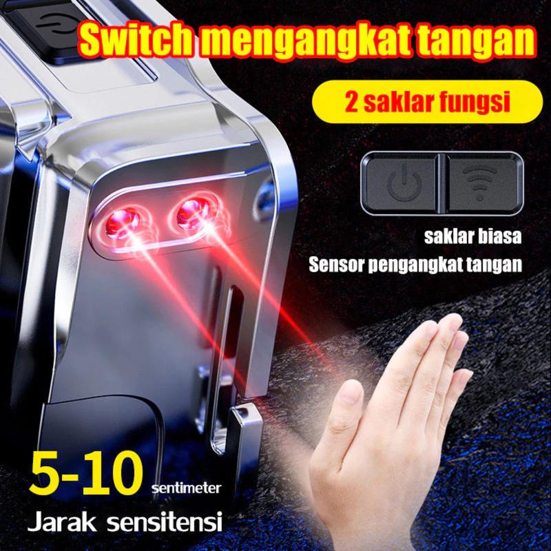 SENTER KEPALA JUMBO 300 WATT BATERAI 186500 MAH SUPER TERANG TAHAN LAMA 7