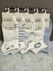 Kaos Kaki Hello Kitty Bahan cotton lembut / Kaos kaki anak dan dewasa