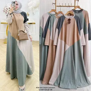 Ready.. Dress Tania.. Matt knit premium HQ.. Ready 4 warna.. Lembut banget..  Ld 100-120.. Pb 138..  Gercep yaa