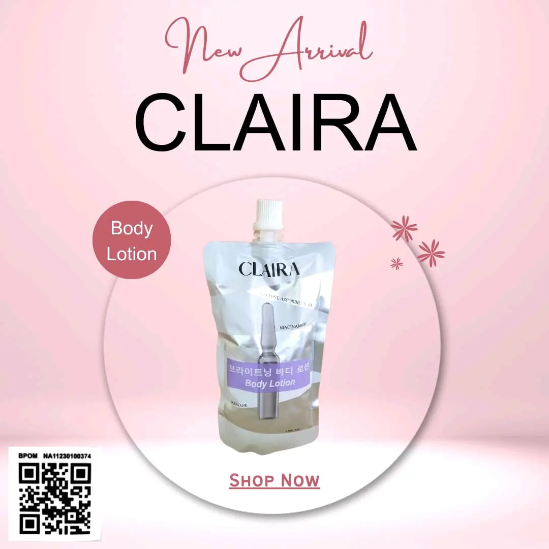 CLAIRA SKINCARE Full Body Lotion Cold White Skin Mencerahkan Hand