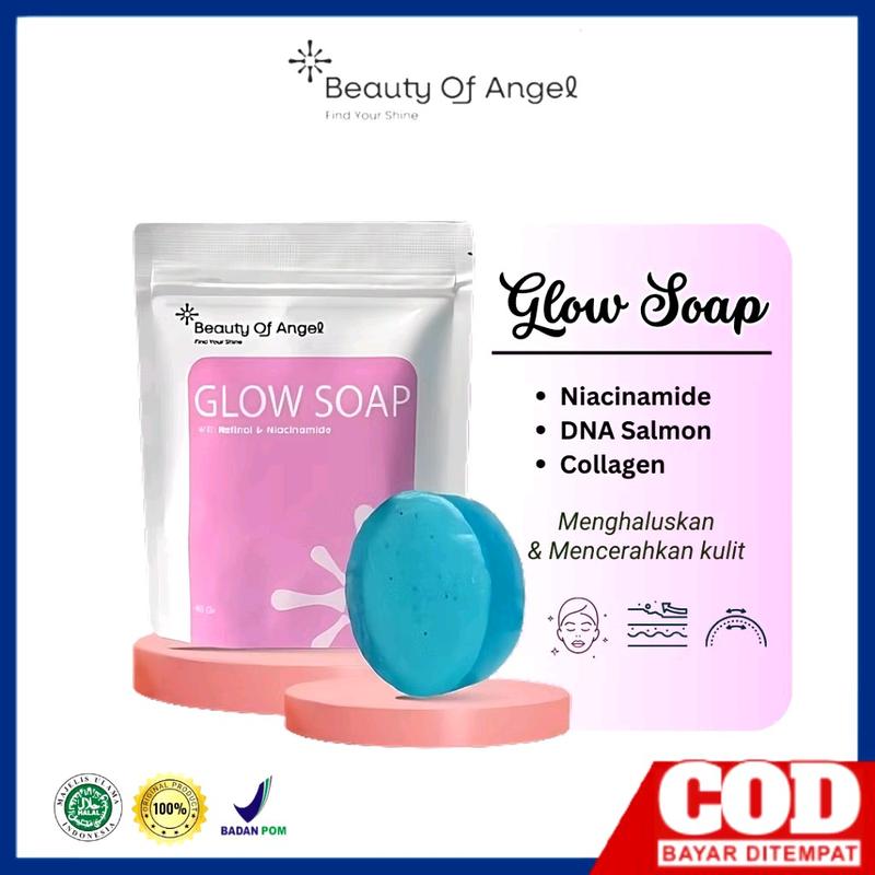 glow soap mencerahkan badan perawatan kulit tubuh & wajah Membersihkan Bodycare 2