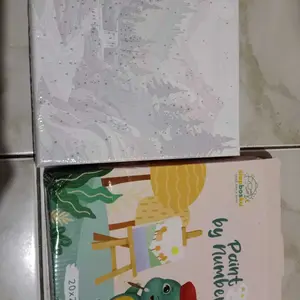 BUY 2 GET 1 FREE SIAP BOSKU PAINT BY NUMBER KANVAS LUKIS 20X20 CM | NATURE LANDSCAPE