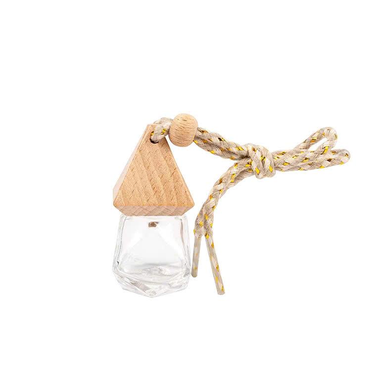 Vỏ Chai Lọ Đựng Tinh Dầu Treo Xe Lục Giác