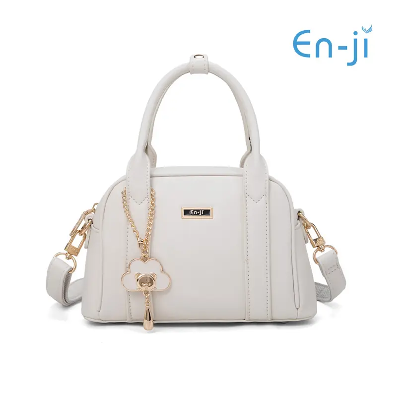 En-ji Musan Handbag - Ivory 0