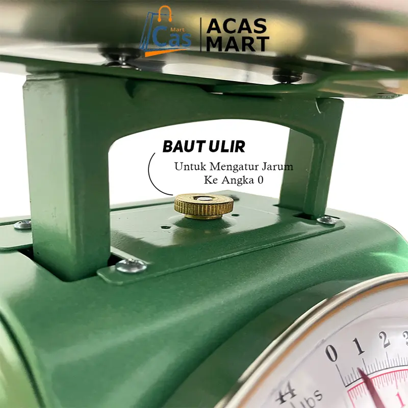 AM RH-QE Timbangan Analog 10kg 20kg 30kg Timbangan Duduk Meja Manual Jarum  Hijau Datar Rata Mangkok 10 kg 20 kg 30 kg Buah Sayur Daging Kitchen Scale 3
