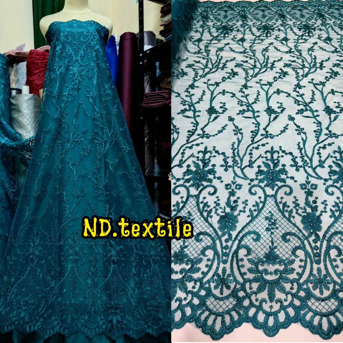 Tile Akar pinggiran Tebal/Akar Pinggiran Atas Bawah/Tile Border