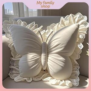 Gối Văn Phòng Hình Bướm Công Chúa, Nơ Phòng Khách, Phòng Ngủ, Ghế Ô Tô, Gối Sofa, Gối Trang Trí Nhà Mới Cho Phòng
