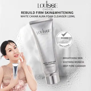 [LIVE] LOUISSE CHOICE White Caviar AURA FOAM CLEANSER 120ML