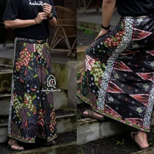 Qobiltu.id - Sarung Batik Motif Gus Nusantara Series Sarung Batik Laseman Katun Original terbaru Pria Muslim Dewasa