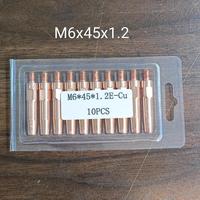 Gambar Contact Tip M6x45x0.8 0.9 1.0 1.2 1.6mm 350A 500A PANASONIC Kontak Tip M6x45x0,8 0,9 1,0 1,2 1,6mm PANA350 PANA500 dari LASBRO TEHNIK Kota Surabaya 4 Tokopedia