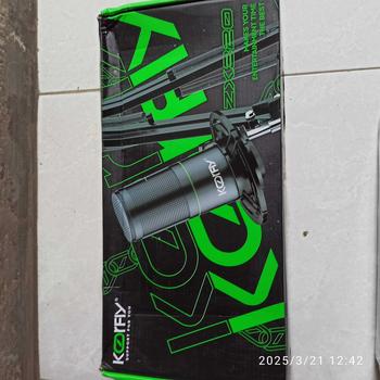 Product Review of koorfly-KF01 sound card ZX320 mic set Audio Bluetooth External Peralatan Bernyanyi atau siaran langsung dengan headphones dan microphone from M**o 2