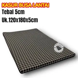 Tuku Kasur - Kasur Lantai Tebal 5cm Uk.120x180x5cm Bahan Busa premium