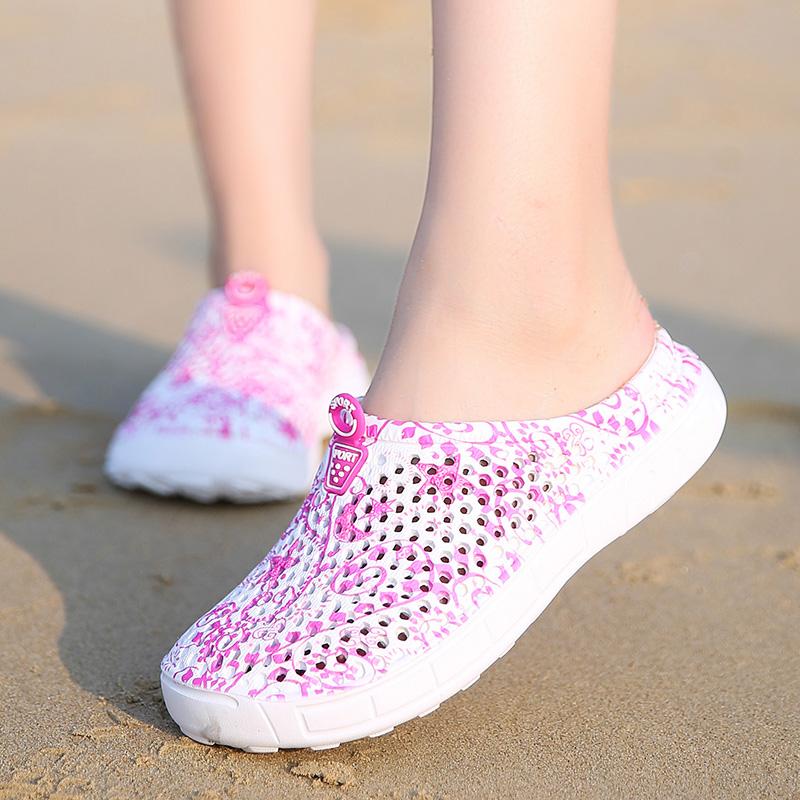 Product Introduction of 2023 New Hot Sale Casual Shoes Women Wedge Beach Shoes Summer Sandals Non-slip Round Toe Sandals Holiday Slippers Walking Shoes Footwear Girl Knee Comfort 42