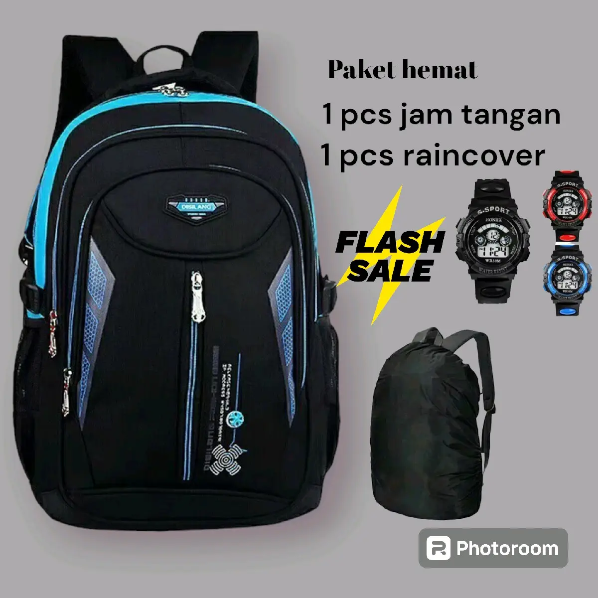 Tas Sekolah Anak Laki Laki Sd Smp Sma Ransel Kerja Tas Sekolah Anak Laki BackPack Tas Punggung Fashion